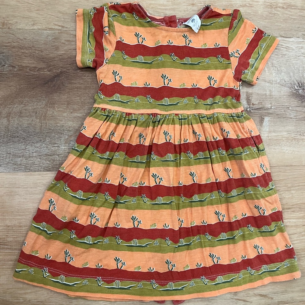 Kate Quinn Western Bamboo Dress. Girls Size 18-24 months.